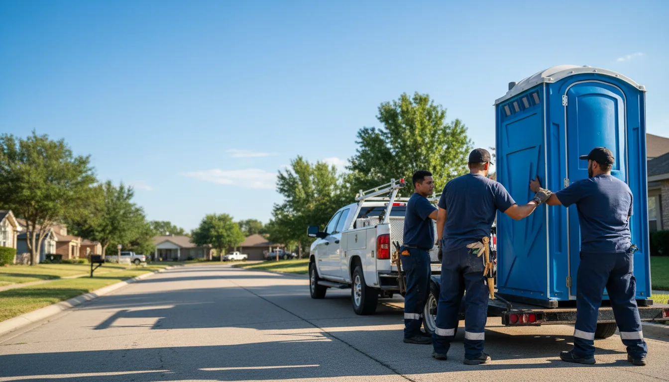 Portable Toilet Rental in Farmerville, LA near me